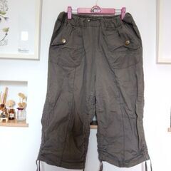 Finnee  七分丈カーゴパンツ　　LLサイズ　古着