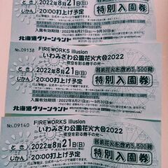 急募❗グリーンランド入園券三枚