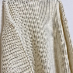 【1度着用】AMERICAN HOLIC ミドル丈ニット Free 冬服 レディースの画像