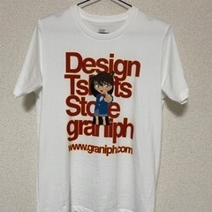 名探偵コナン　ロゴ入りTシャツ　グラニフ