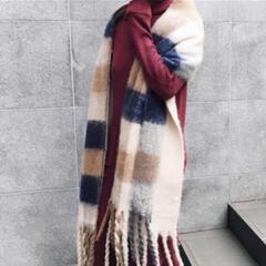 Ameri VINTAGE　チェックストール　完売品の画像