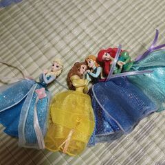 ディズニーランド　プリンセス　ドレスキーホルダー
