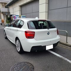 ＢＭＷ１１６Ｍスポーツ　Ｈ24　車検5/5　走行55000k　純正ＨＤＤナビ＆カラーバックカメラ　ミラー内蔵ＥＴＣ　専用エアロ＆専用17ＡＷ　専用アルカンターラスポーツシート　キセノン　アイドルストップ　禁煙車の画像