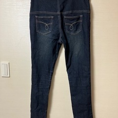 【マタニティ・Lサイズ2着】ジーンズ&キュロット差し上げますの画像