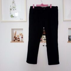 トップバリュー毛布みたいな裏起毛パンツ4L