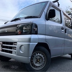 車検2年●クリッパー  バン◎人気のシルバー◎ルーフキャリア付き...