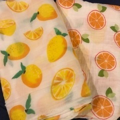 【取引先決定】ベビー用品【おくるみ2点、帽子2点のセット】