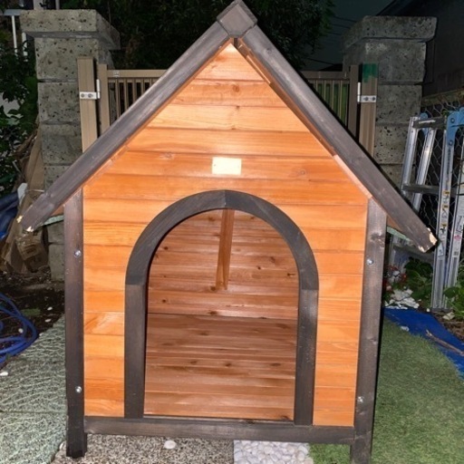 犬小屋 一回も使ってないです！