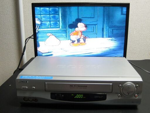 ビデオデッキ☆VHS SLV-NX1 SONY ソニー 2002年製
