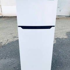 ✨2019年製✨8番 Hisense✨2ドア冷凍冷蔵庫✨HR-B1201‼️