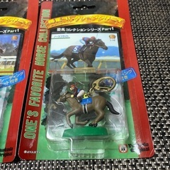 競馬の模型グッズセットの画像