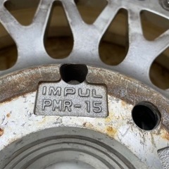 IMPUL R1 旧車 ホイール 114.3 4穴 15インチの画像