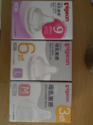 ピジョンの乳首