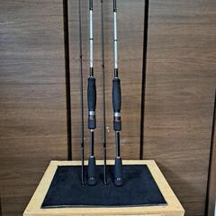 お値下げ中♪アジング、ロックフィッシュ等に！専用ロッド2本セット...
