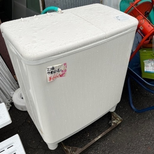洗濯機　古いですが動作確認済み　工場などで