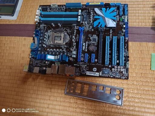 マザーボード　asus P7P55D 動作未確認