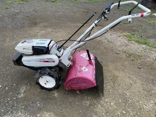 （ヤ）HONDA歩行型耕運機 ホリデー中古4.9馬力キャブレター掃除、動作確認済み