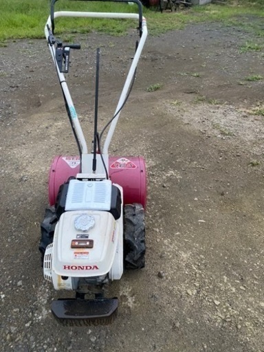 （ヤ）HONDA歩行型耕運機 ホリデー中古4.9馬力キャブレター掃除、動作確認済み