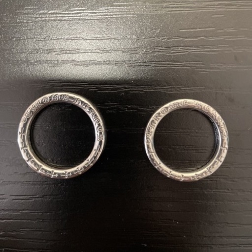 【インボイス原本付き】クロムハーツ　NTFL リング　2個