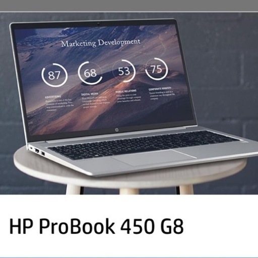 ①新品ノートパソコン　HP ProBook 450 G8