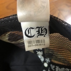 ❗️ｸﾛｰﾑﾊｰﾂ❗️迷彩fuckキャップ❗️の画像