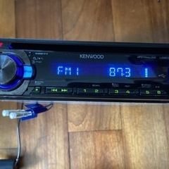 ケンウッド U363 1DIN USB カーオーディオ