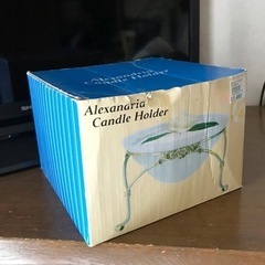 キャンドルホルダー  ガラス製の画像