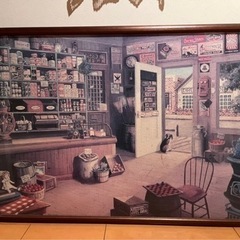 アンティーク　アート　ジグソーパズル