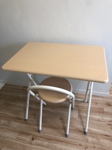 中古：デスク\u0026チィアセット
