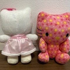 ぬいぐるみ　ハローキティ　2個の画像