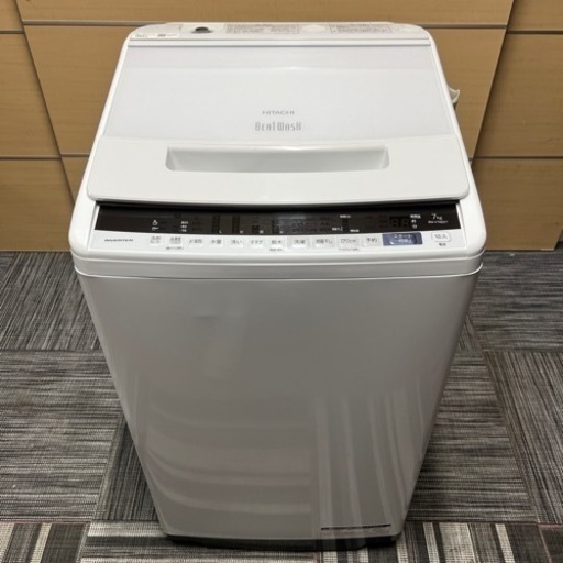 ［受け渡し者様決定］◆2020年製　HITACHI 全自動電気洗濯機　7kg BW-V70EE7形◆