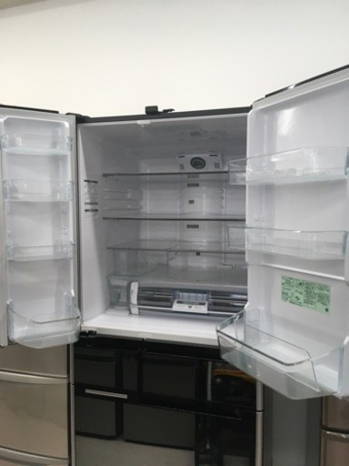 美原店　6ドア冷凍冷蔵庫　620L HITACHI 2014年
