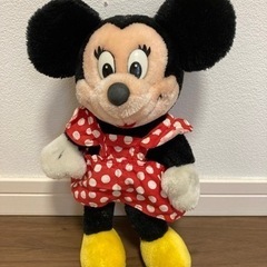 ぬいぐるみ　ミニーマウス　ディズニー