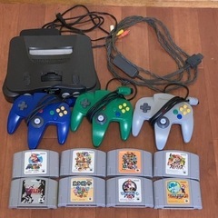 Nintendo 64 売ります！ソフト８個！
