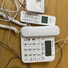 パナソニック　子機付き電話機