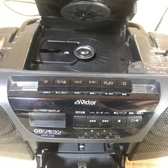 ラジカセ（CD不可）無料でお譲りいたします。の画像