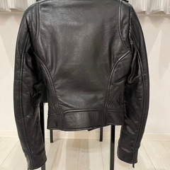 BALENCIAGA レザーダブルライダースジャケット バレンシアガの画像