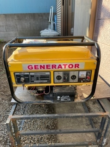 発電機　お届けします。