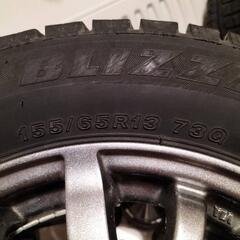 【決まりました】155/65/R13  スタッドレスホイールセットの画像