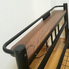 シングルベッド（コンセント付き）の画像