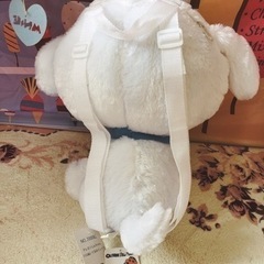 ［お値下げ］クレヨンしんちゃん　しろ　ぬいぐるみリュック　(大)の画像