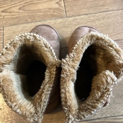 ムートンブーツ 16cmの画像