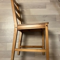 ［受渡者決定］イケヤ　ダイニングチェア３脚セットの画像