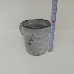新品♡焼物♡大きめマグカップ♡の画像