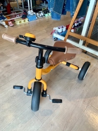 ■店頭引取限定■美品☆三輪車　オレンジカラー♫
