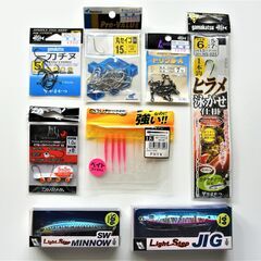 釣具小物・サビキセット・ルアー用品・未使用品の画像
