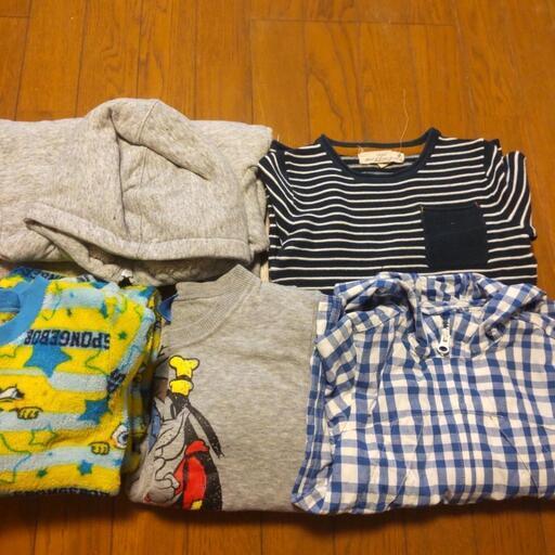 110 男の子 秋冬セット スポンジボブ ユニクロ babyGap