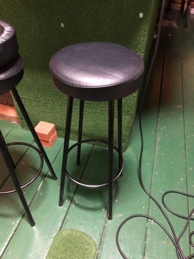 ハイチェアー　カウンターチェアー　5脚セット