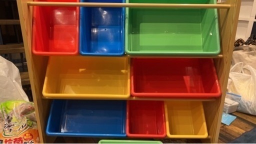子供のおもちゃラック　美品