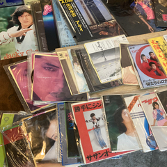 10枚100円 邦楽レコード 大放出 まとめ売り まとめての画像